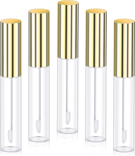 5stück leere lipgloss tuben - 5stück,