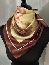 Ted Lapidus Damen Tuch Halstuch Kopftuch Schultertuch Größe 76 cm x 75 cm,