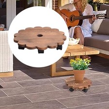 Pflanzenständer mit Rad Blumentopfboden Roller stark robust Universaltopf
