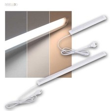 LED Unterbau-Leuchte DELGADA 38cm/60cm CCT Lichtleiste 3 Lichtfarbe dimmbar 230V