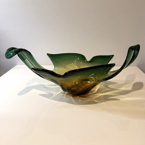 Vintage glasschale aus murano - aus,