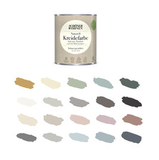 Kreidefarbe Naturell Wandfarbe 1 Liter Matt Innenfarbe Farbwahl Schöner Wohnen