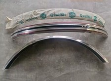 Oldtimer Fahrrad Schutzblech Chrom - Schwarz/Rot Vorne 29 Zoll 55mm NOS DDR