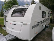 Wohnwagen Adria Adora mit Moover, Markise,Sat, Markisenvorzelt Thule, 1,8t gG