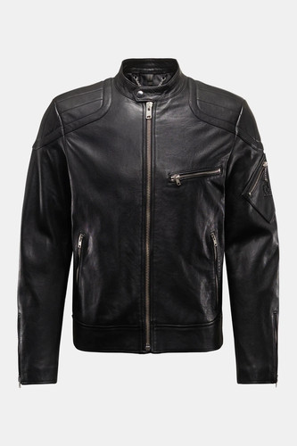 Belstaff racer cheviot leder - belstaff,