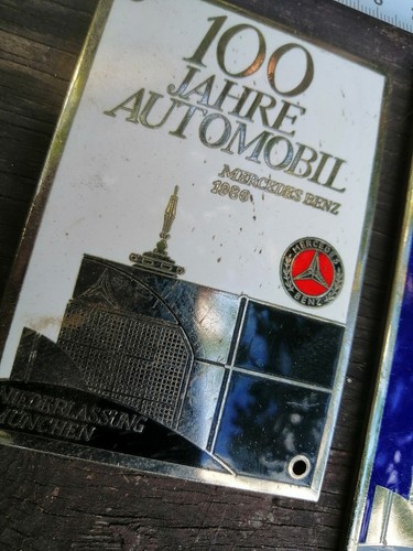 Oldtimer plakette mercedes - ,