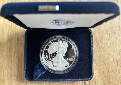 2005 silver american eagle - silver,