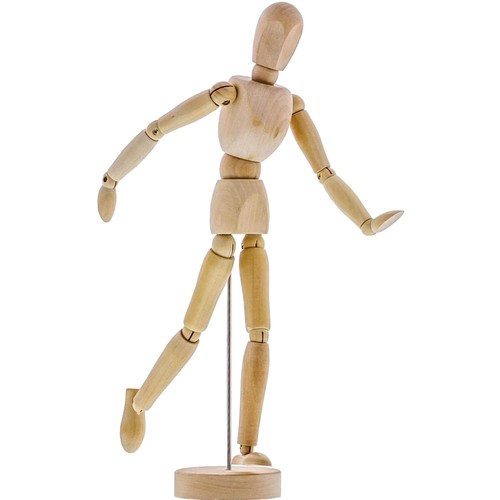 Holzpuppe mannequin skulptur - holzpuppe,