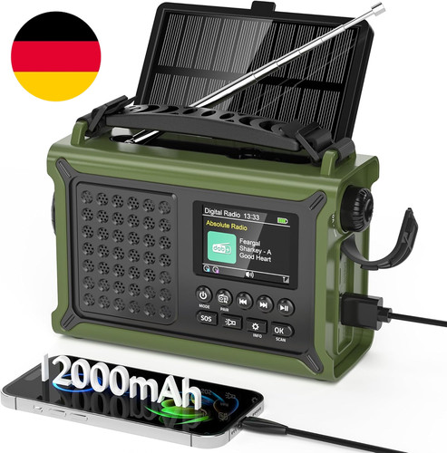 Kurbelradio dab - kurbelradio, dab/dab+/ukw