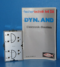 FischerTechnik h4 DA  DYN. AND Elektronik-Baustein no. 6 39611 7#8297