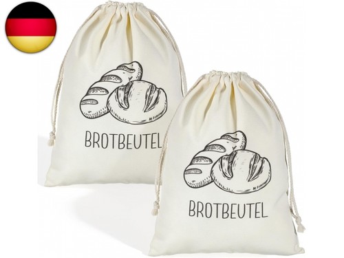 Stück brotbeutel leinen 30 - 2,