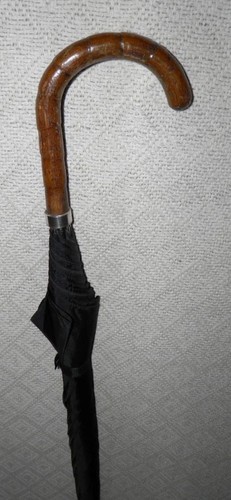 Antiker schwarzer regenschirm - antiker,