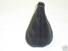 Schaltsack Schaltmanschette Saab 900 Bj 87 - 93 echt Leder schwarz neu 