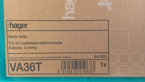 Neue tür hager - neue,
