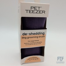 Pet Teezer, Fellpflegebürste für Hunde, Violett/Grau