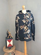 ASOS Hoodie Sweatshirt Schwarz Blüten Floral M