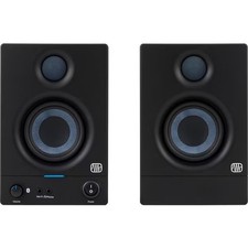 PreSonus Eris 3.5 BT 2nd Gen Aktives Studiomonitor-Paar Lautsprecher in Schwarz