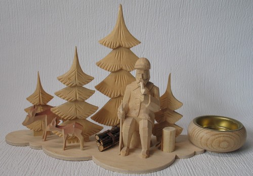 Wunderschönes holzensemble - wunderschönes,