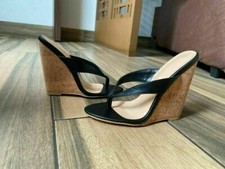 Damen Flip Flops Keilabsatz