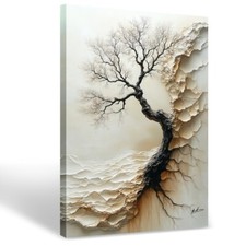 Leinwand Bild Landschaft Baum