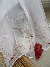 Scheibengardine Kurzgardine