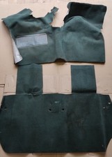 Citroen GSA Satz Teppich-Matte grün,aus DDR Import GSA Pallas jadegrün