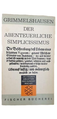 Simplicissimus grimmelshausen - simplicissimus,