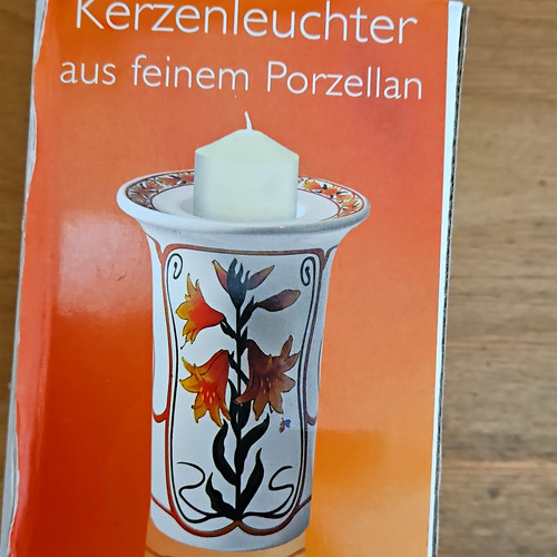 Vivat kerzenhalter porzellan - vivat!,