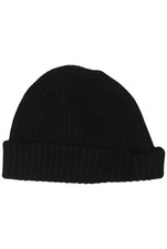 COS Hut/Mütze Damen Kopfbedeckung Mütze Gr. ONESIZE Wolle Schwarz #c348e07