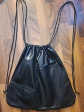 Echtleder-Turnbeutel Rucksack