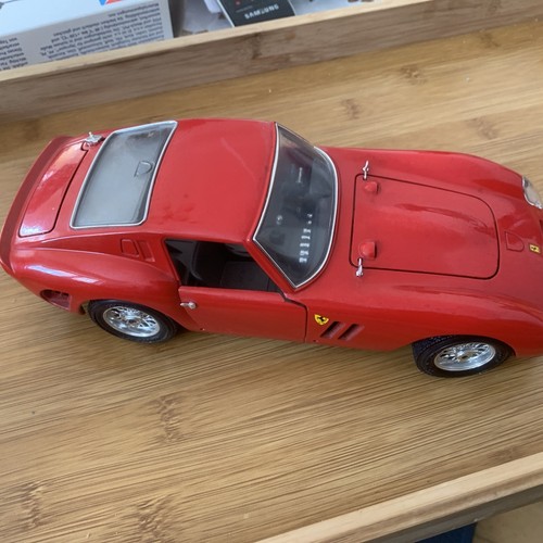 Burago ferrari gto - burago, rot