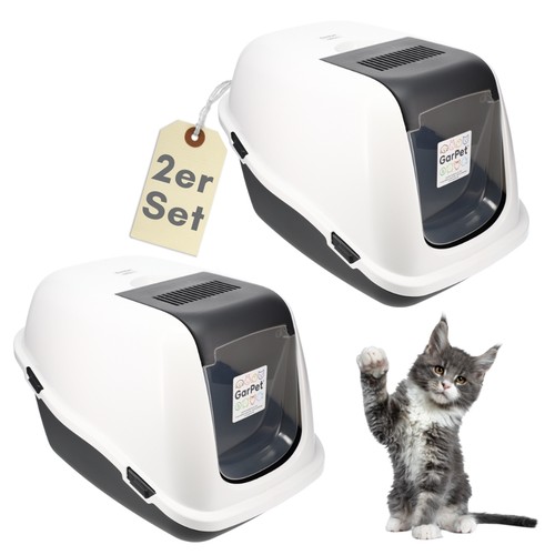2er set katzenklo - set,