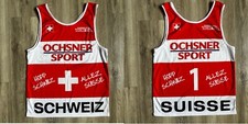 OCHSNER SPORT RACING SKI Snowboard/Ski Weste Shirt SUISSE Internationale