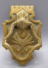 Türklopfer messing jugendstil - türklopfer,