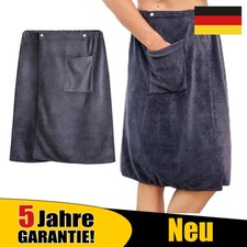 Herren Sauna Kilt Saunakilt Sarong Saunatuch Mikrofaser starke Wasserabsorption~