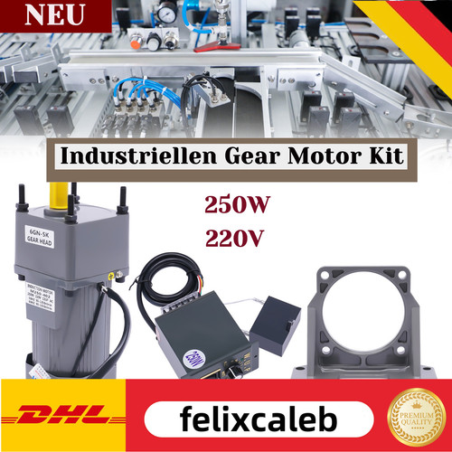 220v 250w gear motor - 220v, ac