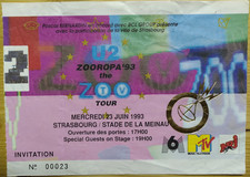 U2 Zooropa Strasbourg Stade de