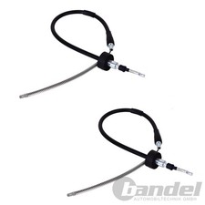 2x HANDBREMSSEILE HINTEN LINKS