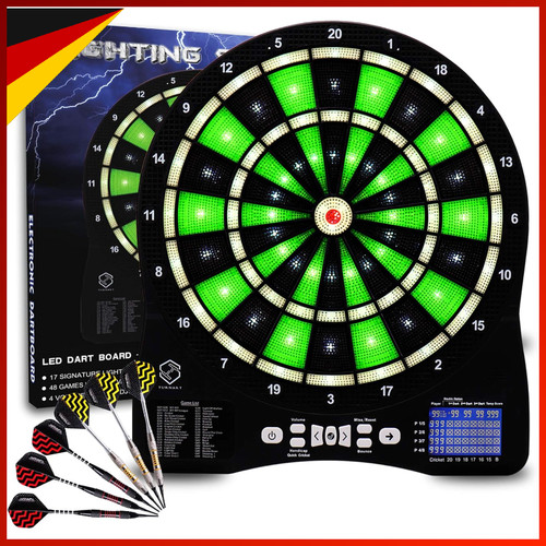 Dartscheibe elektronisch led - dartscheibe,
