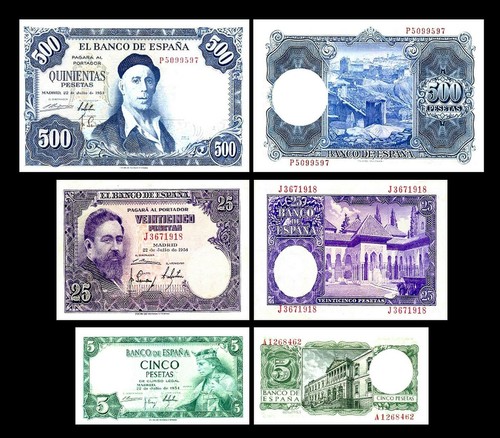 500 pesetas ausgabe - 5,,