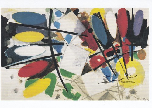 Postkarte ernst wilhelm nay - postkarte:,