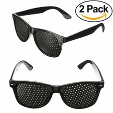 2 Sehkorrektur Rasterbrille Gitterbrille Augentraining Pinhole Lochbrille Brille
