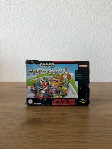 Super mario kart - snes, ovp