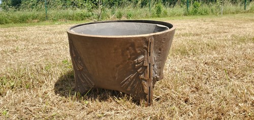 Grabschale massiv bronze