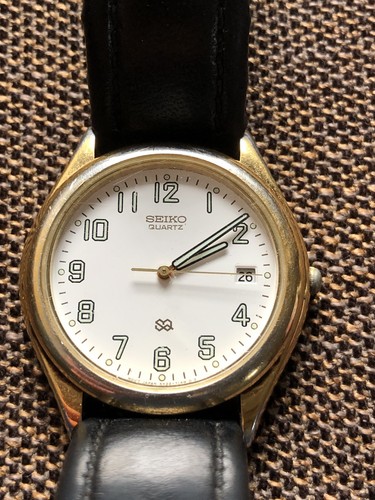 Herren armbanduhr seiko quartz - armbanduhr,
