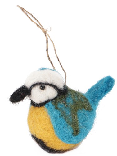 Filzdekoration vogel - filzdekoration,
