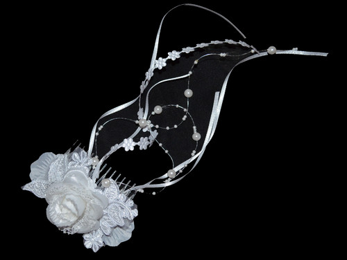 Kopfschmuck zum kommunionkleid - kopfschmuck,