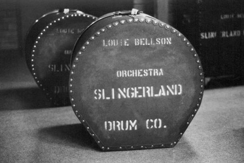 The slingerland bass drum - the,