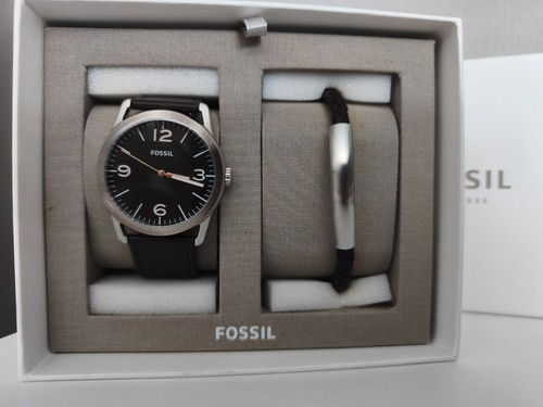 Fossil ledger braun leder - ledger,