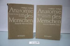Anatomie des Menschen  zwei medizinische Bücher Konvolut von A.Waldeyer A. Mayet
